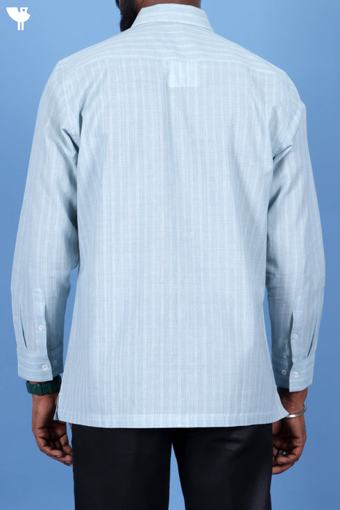 Regular Fit Khaadi Cotton Men’s Full Sleeved Shirt